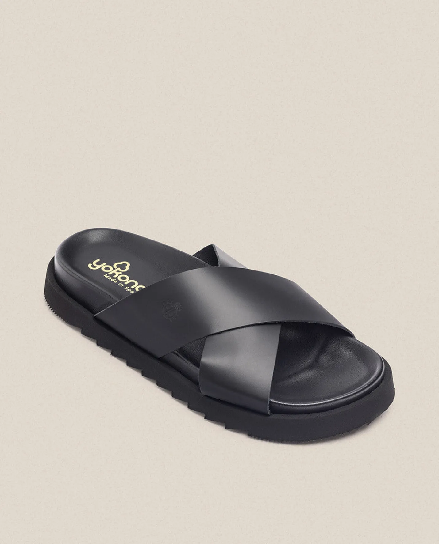 Sandals|Yokono Sandalia Plana Man 003 Negro