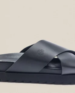 Sandals|Yokono Sandalia Plana Man 003 Negro