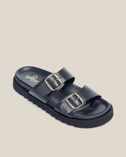 Sandals|Yokono Sandalia Plana Man 001 Negro