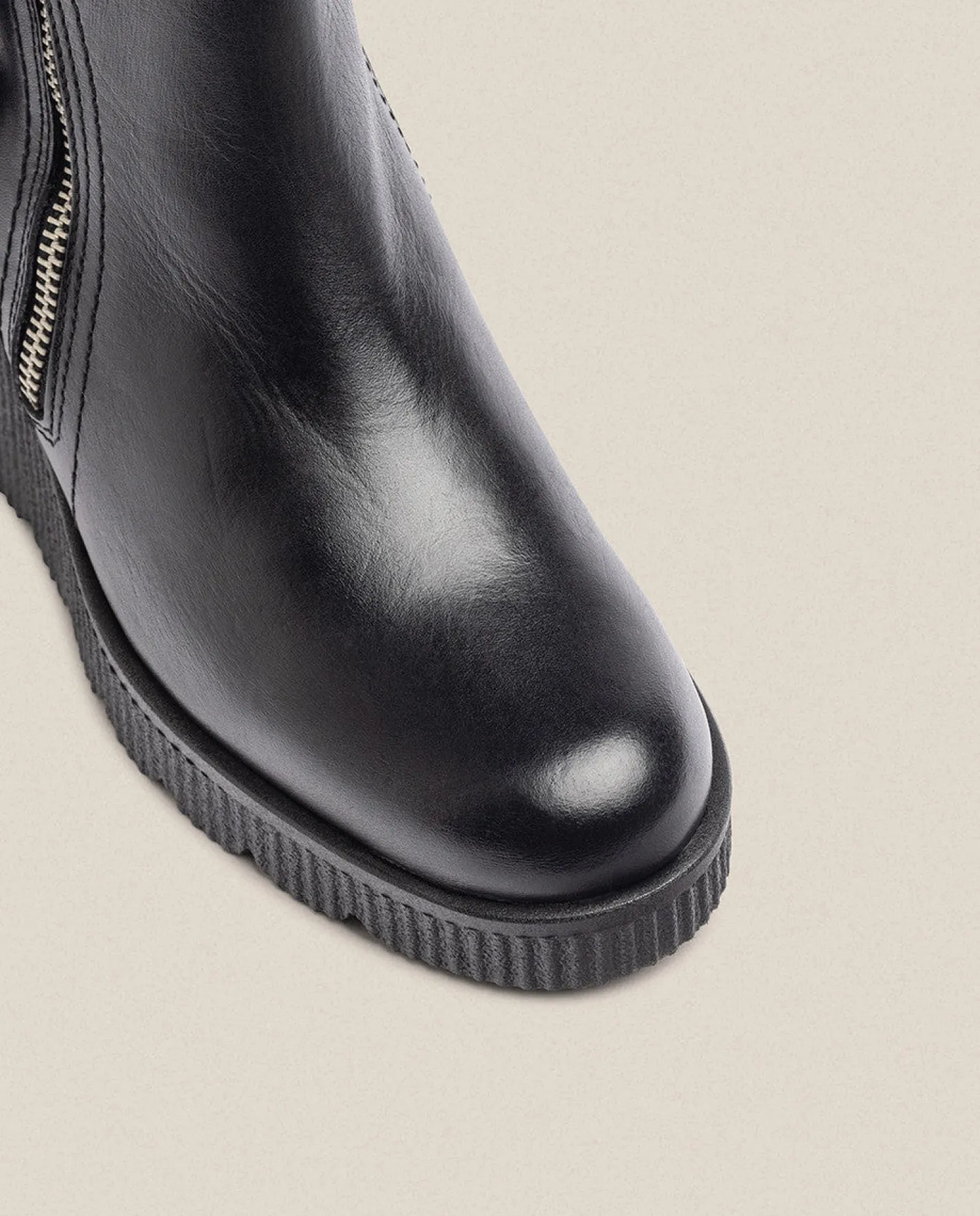 Ankle Boots|Yokono Wedge Ankle Boot MADONA-007 Black