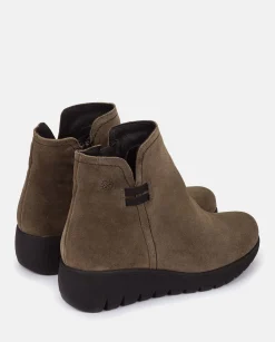 Ankle Boots|Yokono Wedge Boot ATENAS-032 Grey