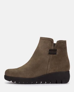 Ankle Boots|Yokono Wedge Boot ATENAS-032 Grey