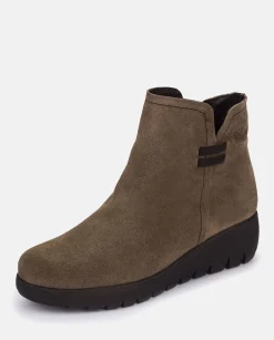 Ankle Boots|Yokono Wedge Boot ATENAS-032 Grey