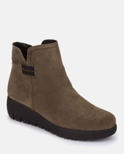 Ankle Boots|Yokono Wedge Boot ATENAS-032 Grey