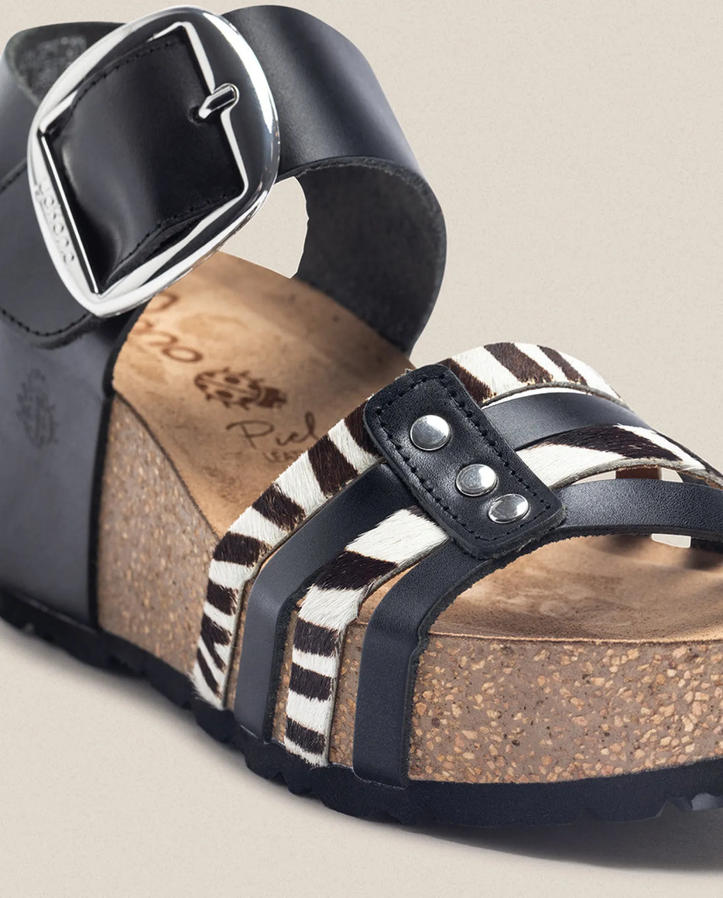 Wedge Sandals|Yokono Wedge Sandal BARI 304 Black