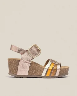 Wedge Sandals|Yokono Wedge Sandal BARI 304 Pink