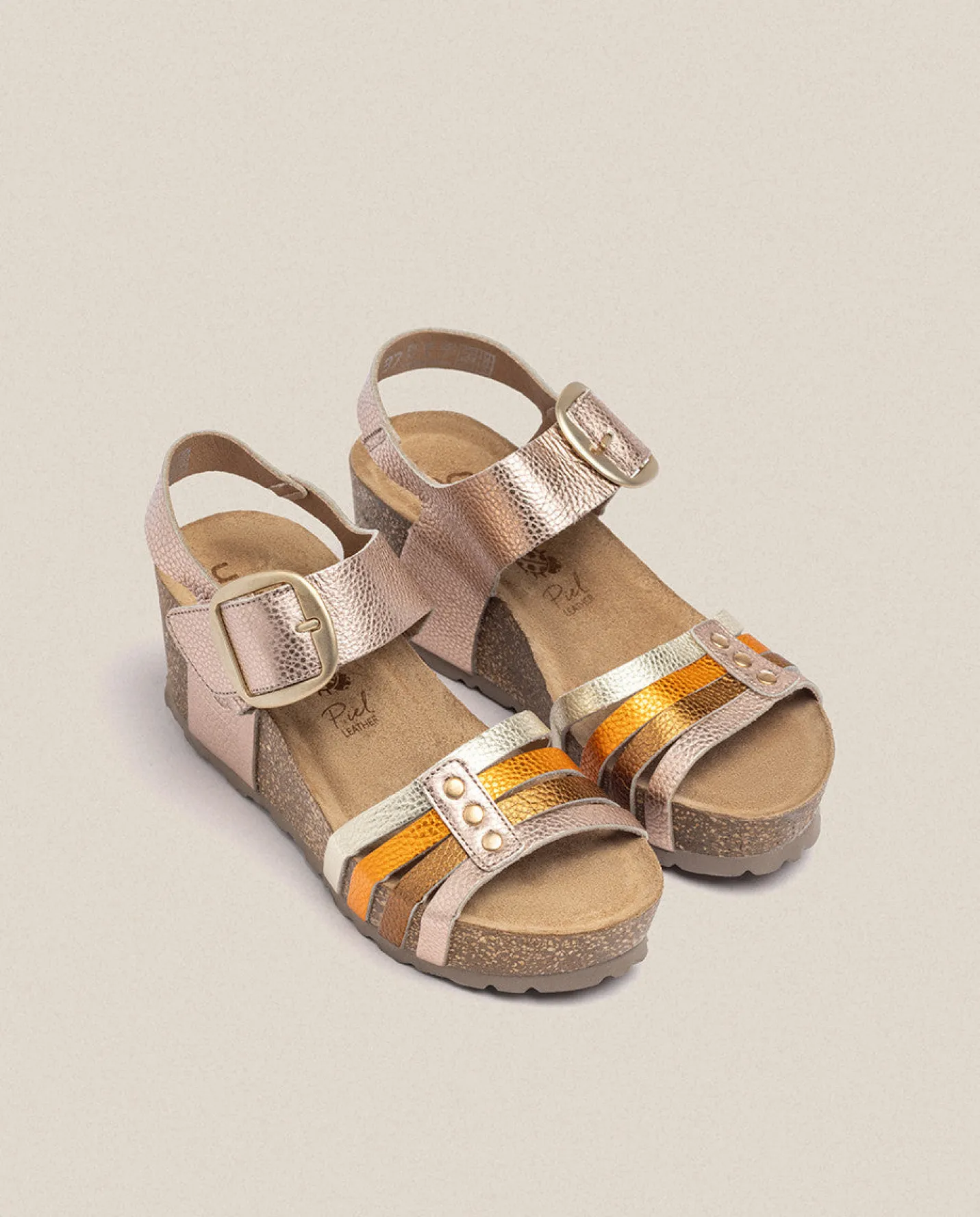 Wedge Sandals|Yokono Wedge Sandal BARI 304 Pink