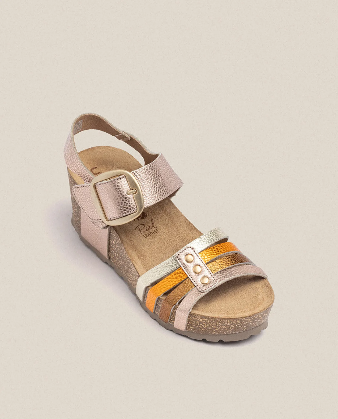 Wedge Sandals|Yokono Wedge Sandal BARI 304 Pink