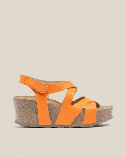 Wedge Sandals|Yokono Wedge Sandal BARI-303 Red