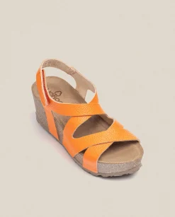 Wedge Sandals|Yokono Wedge Sandal BARI-303 Red