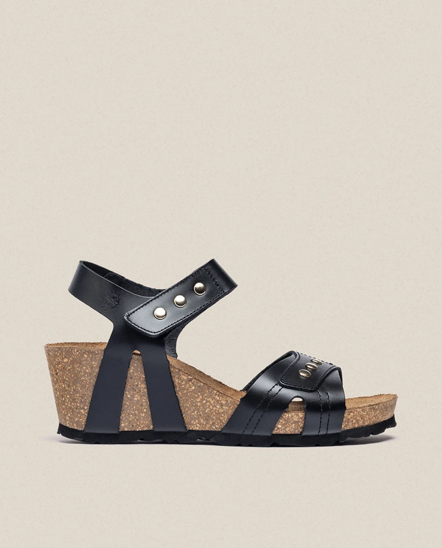Wedge Sandals|Yokono Wedge Sandal CADIZ-303 Black