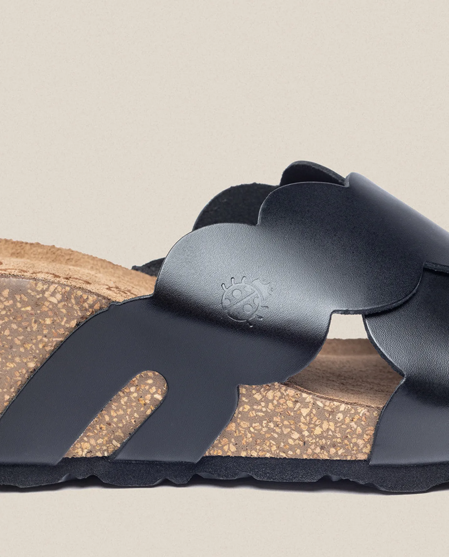 Wedge Sandals|Yokono Wedge Sandal CADIZ-300 Black