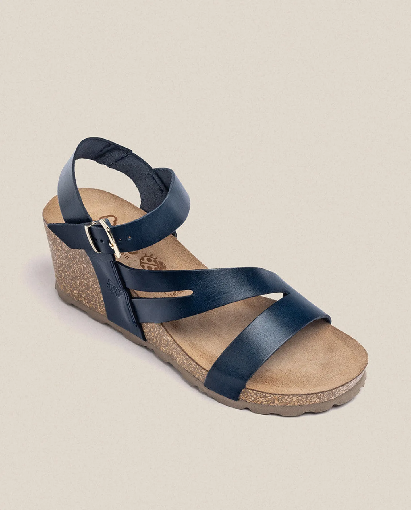 Wedge Sandals|Yokono Wedge Sandal CADIZ-302 Blue