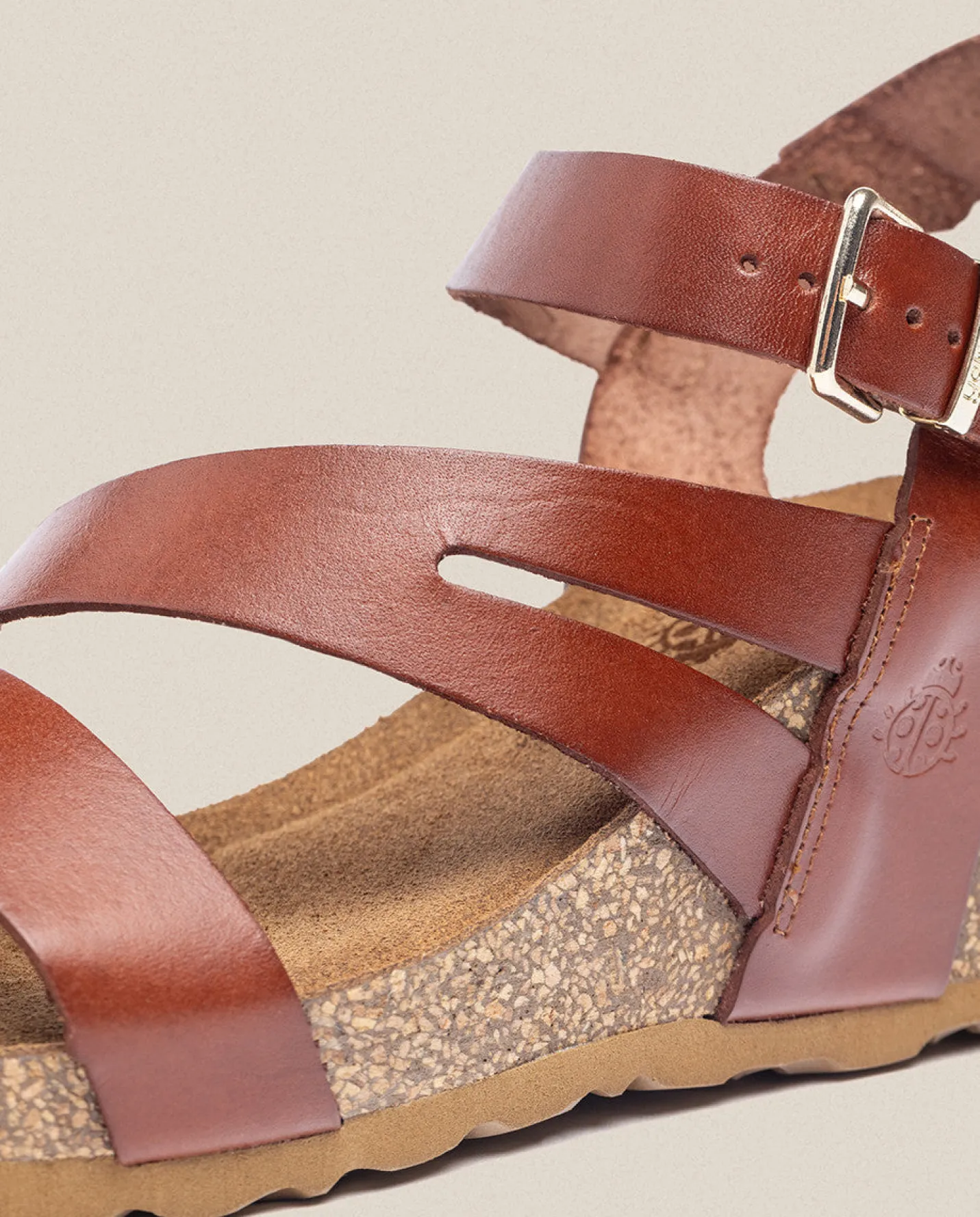 Wedge Sandals|Yokono Wedge Sandal CADIZ-302 Brown
