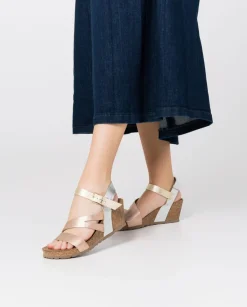 Wedge Sandals|Yokono Wedge Sandal CADIZ-302 Pink