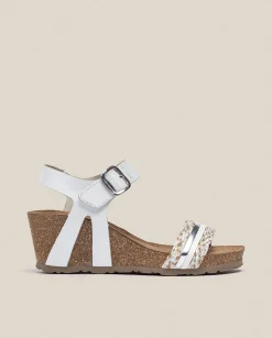 Wedge Sandals|Yokono Wedge Sandal CADIZ-306 White