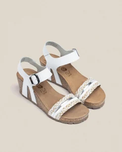 Wedge Sandals|Yokono Wedge Sandal CADIZ-306 White