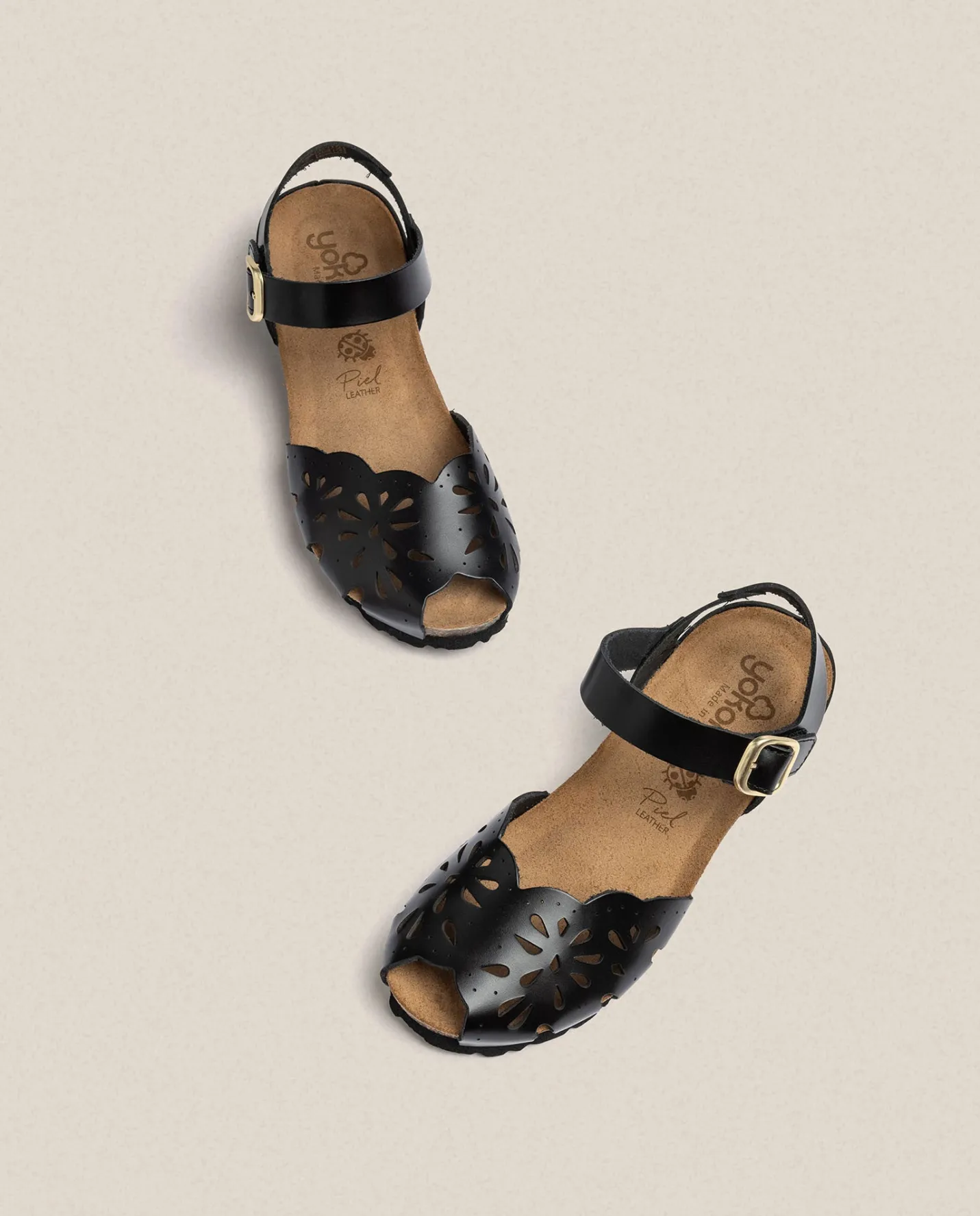 Wedge Sandals|Yokono Wedge Sandal MONACO-047 Black