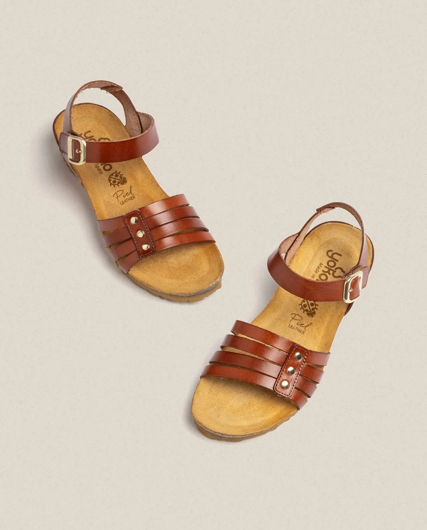 Wedge Sandals|Yokono Wedge Sandal MONACO-051 Brown