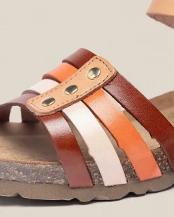 Wedge Sandals|Yokono Wedge Sandal MONACO-051 Brown