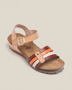 Wedge Sandals|Yokono Wedge Sandal MONACO-051 Brown