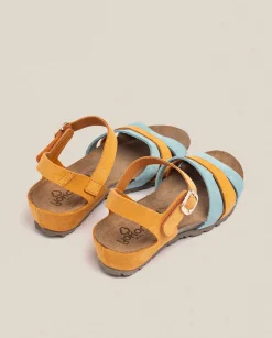 Wedge Sandals|Yokono Wedge Sandal MONACO-048 Orange