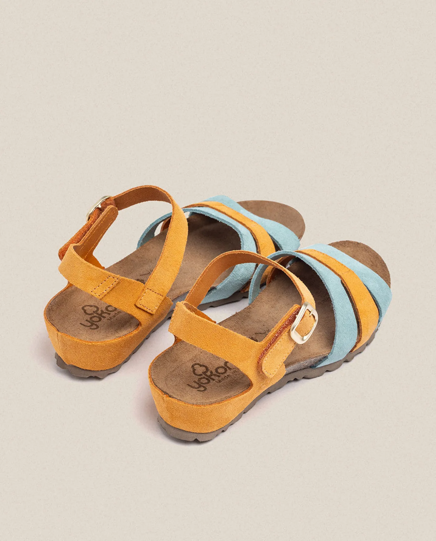 Wedge Sandals|Yokono Wedge Sandal MONACO-048 Orange