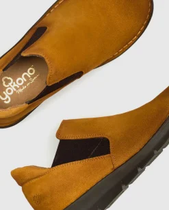Shoes|Yokono Wedge Shoe Lyon 003 Brown