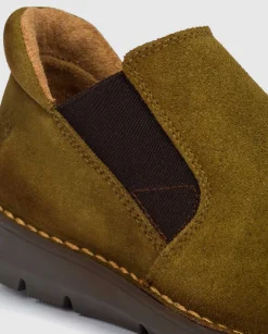 Shoes|Yokono Wedge Shoe Lyon 003 Green