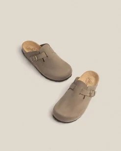 Flat Sandals|Clogs|Yokono Zueco 599 Marrón