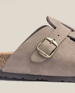Flat Sandals|Clogs|Yokono Zueco 599 Marrón